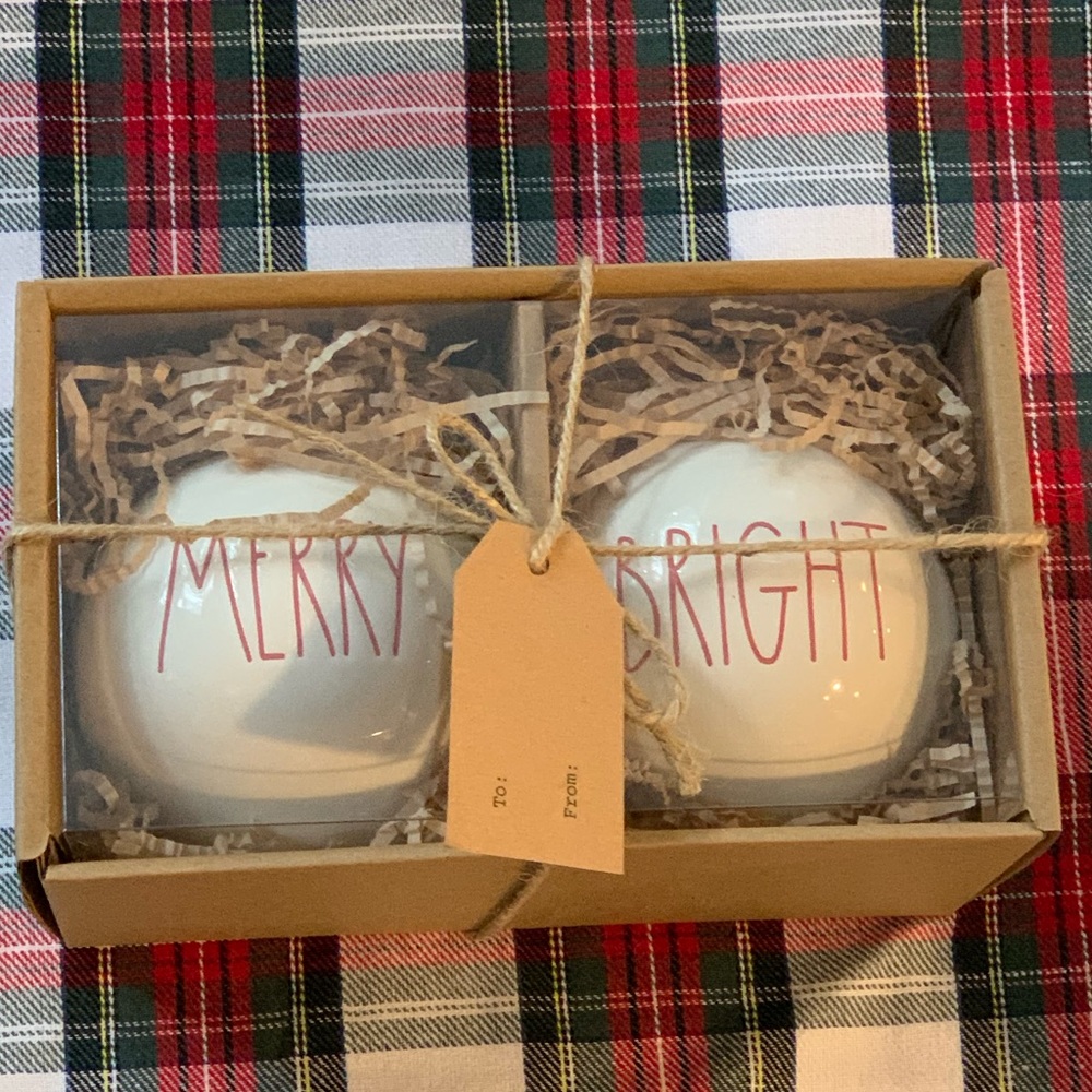 Rae Dunn Christmas Ornament